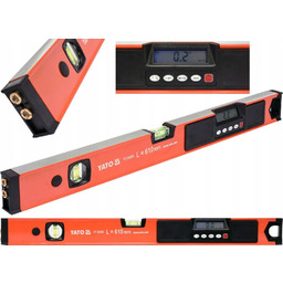 Poziomica Elektroniczna Poziomnica 610mm Z Laserem