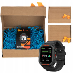 Smartwatch Zeblaze Ares Gps czarny Pudełko Prezentowe