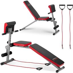 Ławeczka do ćwiczeń łamana, modlitewnik, Neo-Sport, 134x33x103 cm,
