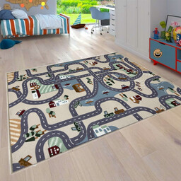 Dywan miasto wieś ulice cars Scanroad 160x200