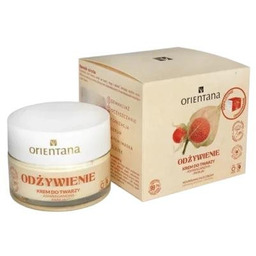 Orientana Naturalny odżywczy krem do twarzy Ashwagandha Papaja,