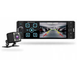 Radio samochodowe 1DIN LCD 4'' Bluetooth kamera cofania
