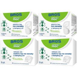 2x Elektro Lep Na Owady Z Lampką Uv