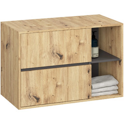 Edinos Wisząca szafka łazienkowa 90 cm dąb artisan