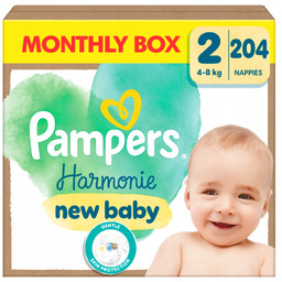 Pieluchy Pampers Harmonie new baby rozmiar 2, 4-8