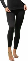 Luigi di Focenza Legginsy z wełną MERINO, termoaktywne,