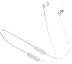 JBL Tune 125BT Dokanałowe Bluetooth 5.0 Biały Słuchawki