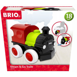 Brio Lokomotywa z parą na baterie 30411