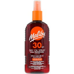 Malibu Suchy olejek do opalania w sprayu SPF