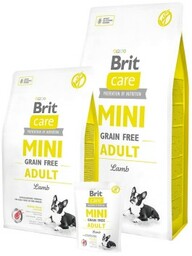 Brit Care Mini Grain Free Adult Lamb -