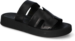 Klapki Nicole 2826/001 Czarne lico