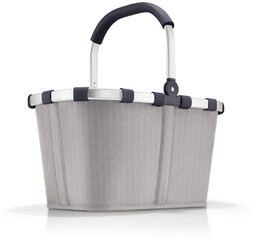 Koszyk CARRYBAG, herringbone grey, Reisenthel