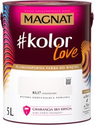 Farba #Kolor Love KL17 jasnoszary 5 l Magnat