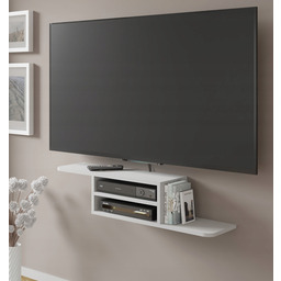 Półka Tv pod telewizor Dedal 90 cm biały