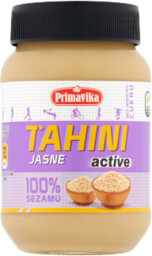 Primavika Tahini jasne active pasta sezamowa bezglutenowe 460
