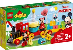 Lego Duplo 10941 Urodzinowy pociąg myszek Miki