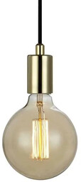 Lampa skandynawska wisząca SKY Brass/Black 106170 - Markslojd