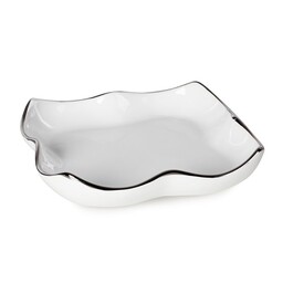 Eurofirany Patera ceramiczna 20x20x5 Tony biała 02