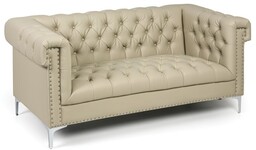 Sofa RICK, dwuosobowa, beżowa