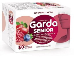 Garda Senior o smaku owoców leśnych, 60 pastylek