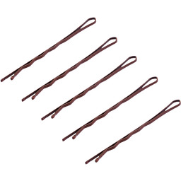 WSUWKI FRYZJERSKIE DO WŁOSÓW E-58 120SZT 5,6CM MIEDZIANY