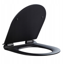 Deska Sedesowa Wc Wolnoopadająca CV-MTB-01 Slim Czarny Mat