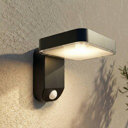 Lampa zewnętrzna z czujnikiem ruchu Tarlson PRIOS, czarny,
