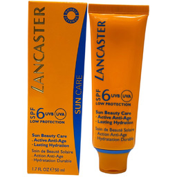 Lancaster, Sun Beauty, Przeciwstarzeniowy, Dzień, Śmietana, Na twarz/szyję