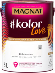Farba #Kolor Love KL04 szara biel 5 l