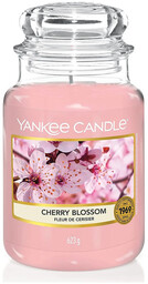 Yankee Candle Świeca zapachowa duży słój cherry blossom