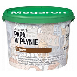 Megaron papa dekoracyjna 3L Brązowa