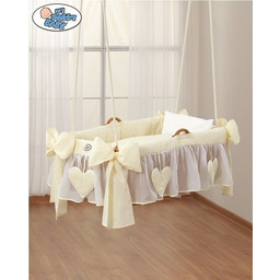 Kosz Mojżesza Wiszący- Amelie Kremowy