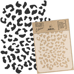 Szablon malarski scrapbooking  craft // CĘTKI