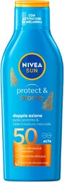 NIVEA SUN Solar Milk Protect & Bronze FP