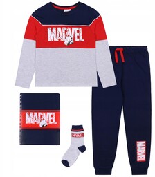 Zestaw prezentowy z piżamą i notesem Marvel 128