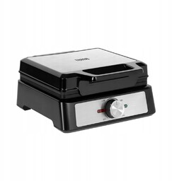 Gofrownica Teesa, 2 gofry, 1600W, inox, regulacja mocy