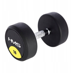 Hantla 18 Kg Gumowana do ćwiczeń Pro Hms