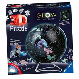 Puzzle 3D Globus Konstelacje