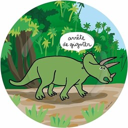 Petit Jour Paris - Triceratops z talerzem deserowym