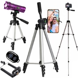 Statyw tripod Alogy lekki z pilotem i torbą