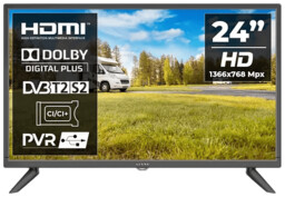 Telewizor LED KIANO Slim TV 24" Travel HD