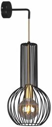 Industrialna LAMPA ścienna Arvi K-4523 Kaja druciana OPRAWA