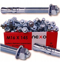 Kotwa Stalowa Ekspresowa Wbijana Do Betonu M16x145 25