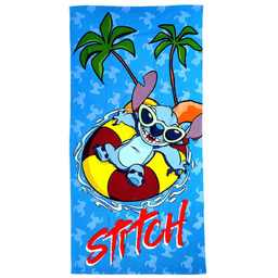Ręcznik kąpielowy Disney Stitch pod palmami 70 x