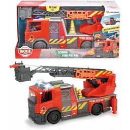 Dickie 203716017038 SOS Scania straż pożarna, 35 cm,