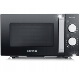 KUCHENKA MIKROFALOWA MIKROFALÓWKA 2W1 GRILL 20L 1000W CZARNA