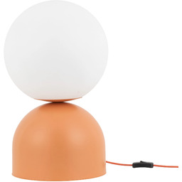 Lampka nocna stalowa pomarańczowa 52cm MIKI SALMON BIG