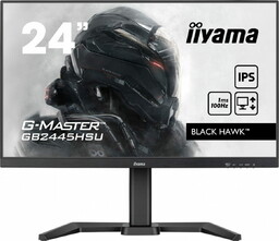 Iiyama Monitor G-Master 23.8 cala GB2445HSU-B1 IPS,FHD,100Hz,1ms,2xUSB,HDMI,DP,2x2W, FreeSync,HAS(150mm)