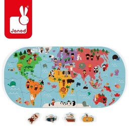 Puzzle do kąpieli Mapa świata 28 elementów 3+,