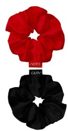 GLOV Scrunchies 2 Pack M - Red/Black Gumka
